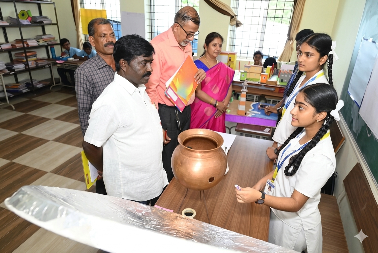 Students in classroom